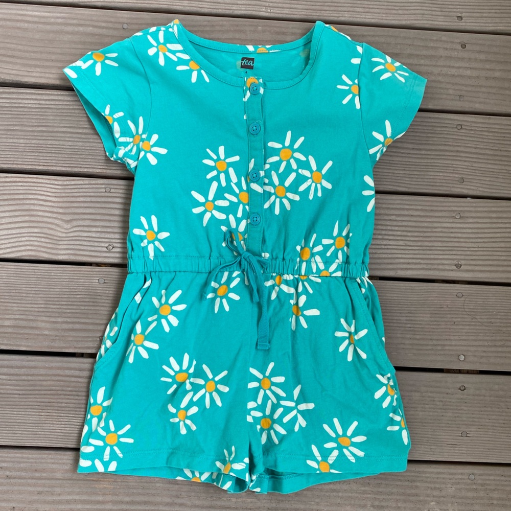 Tea Collection Romper, Size 4